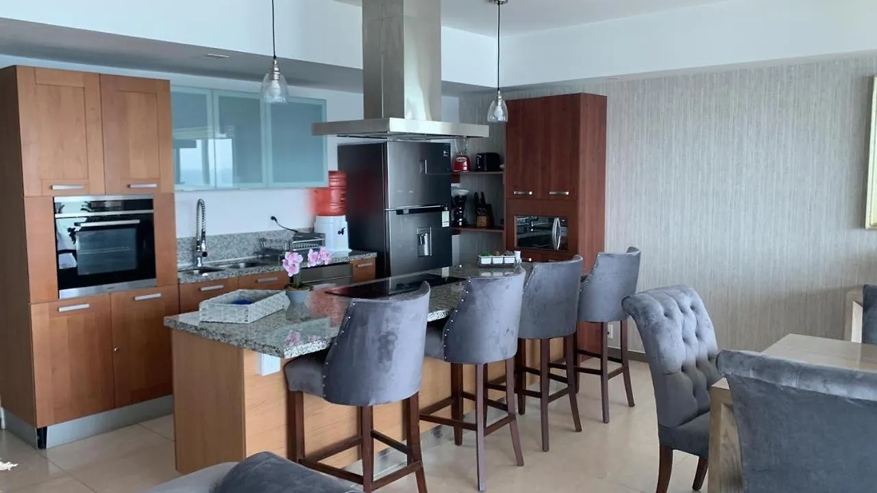 Depa En Playa Privada Mazatlan公寓 公寓 马萨特兰